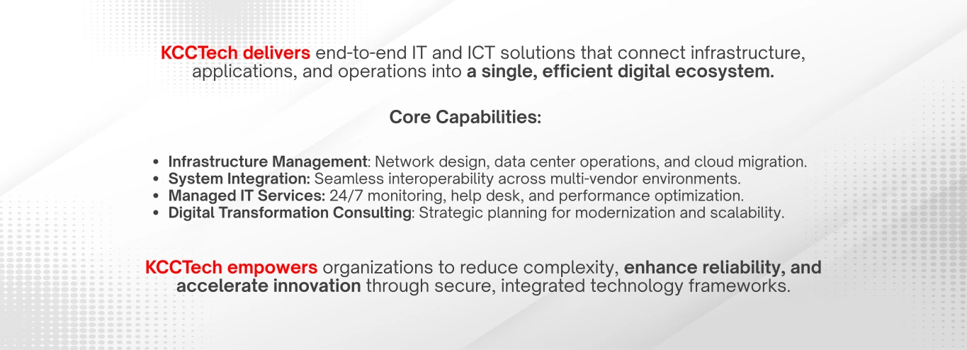 IT/ICT Services - Core Capabilities